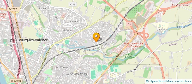 localisation de l'entreprise DSE  BOURG-LES-VALENCE