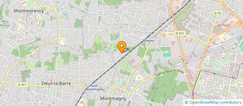 localisation de l'entreprise DSE COMPANY  GROSLAY