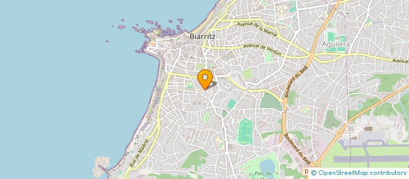localisation de l'entreprise DSE IMMO SARL  BIARRITZ