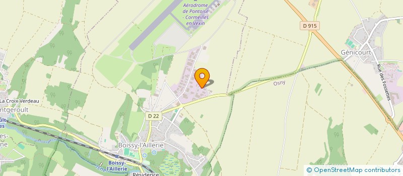 localisation de l'entreprise DSE MENUISERIES  BOISSY L'AILLERIE