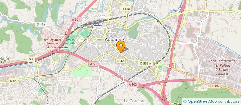 localisation de l'entreprise DSES  AUBAGNE