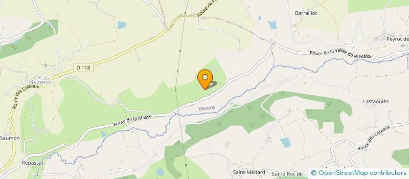 localisation de l'entreprise DSF  BAZENS
