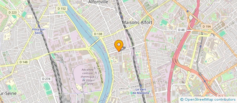 localisation de l'entreprise DSF à ALFORTVILLE