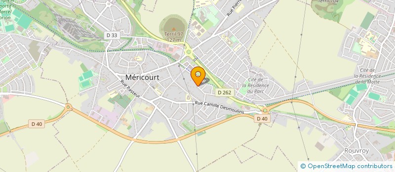 localisation de l'entreprise DSF INVESTISSEMENTS  MERICOURT