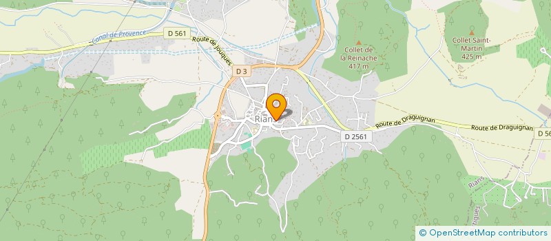 localisation de l'entreprise DSF MACONNERIE  RIANS