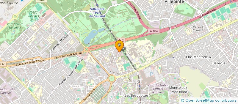 localisation de l'entreprise DSF TAXIS à AULNAY-SOUS-BOIS