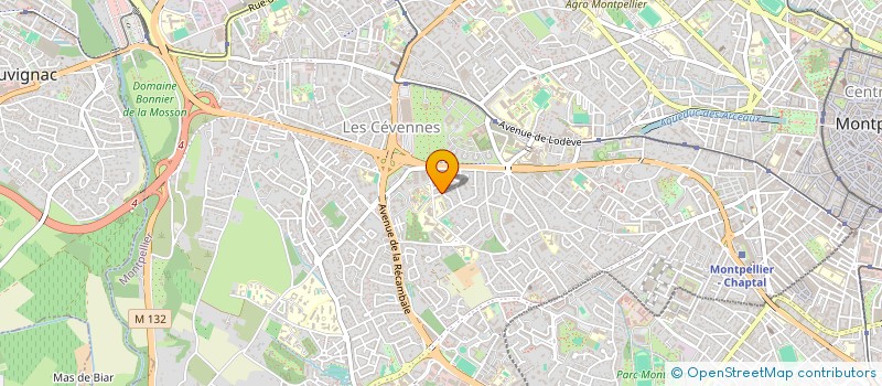 localisation de l'entreprise DSFM à MONTPELLIER