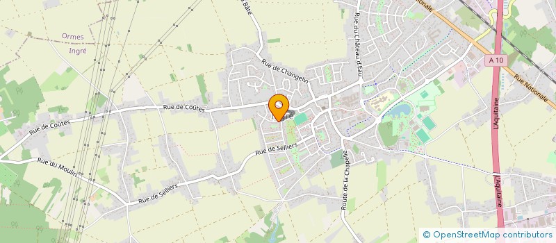 localisation de l'entreprise DSG  INGRE