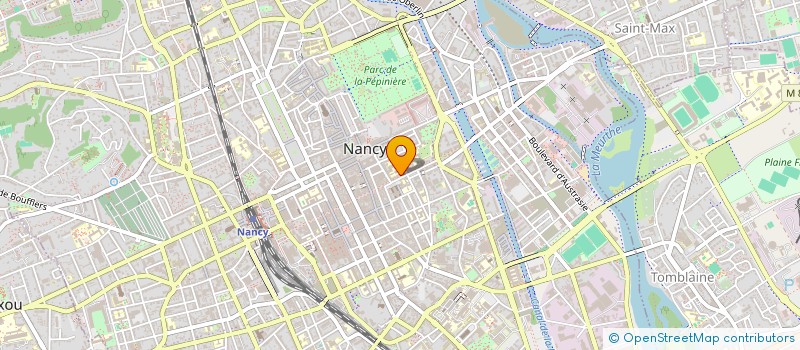 localisation de l'entreprise DSG  NANCY