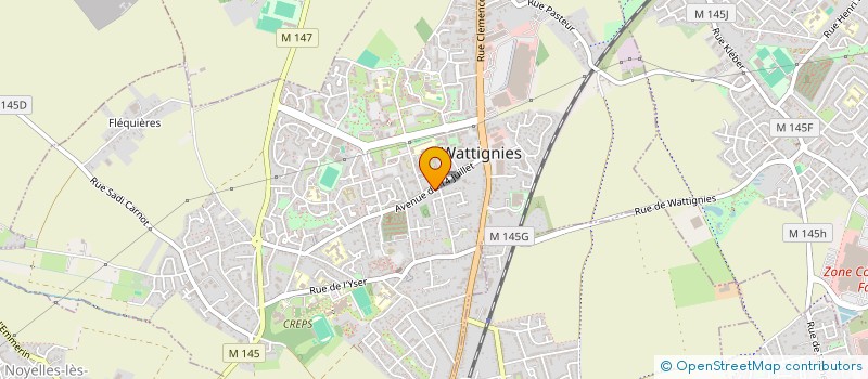 localisation de l'entreprise DSG NICE  WATTIGNIES