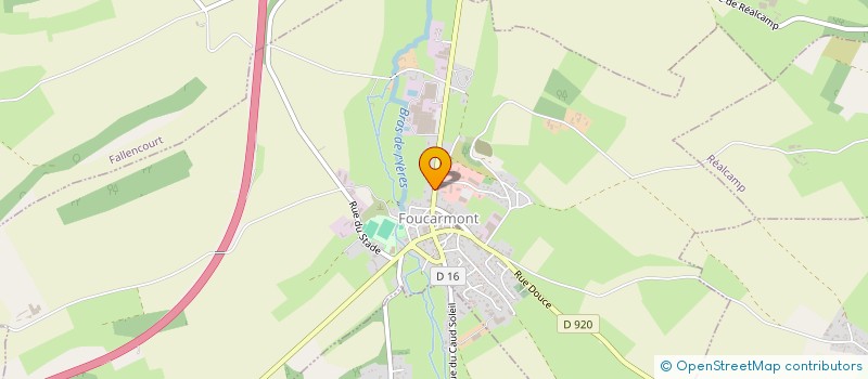 localisation de l'entreprise DSGM  FOUCARMONT