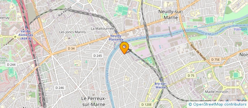 localisation de l'entreprise DSH à BRY-SUR-MARNE