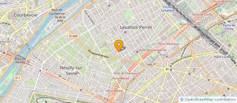 localisation de l'entreprise DSH à LEVALLOIS-PERRET