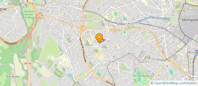 localisation de l'entreprise DSH à MONTPELLIER