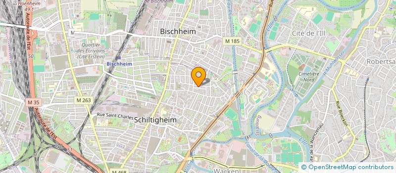 localisation de l'entreprise DSH à SCHILTIGHEIM