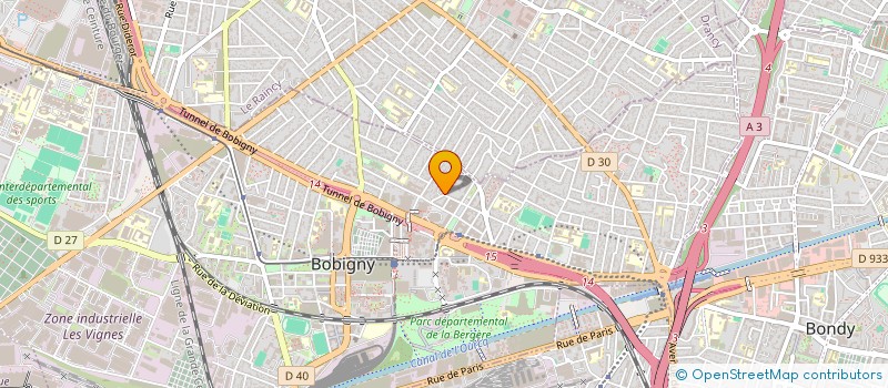 localisation de l'entreprise DSH à BOBIGNY