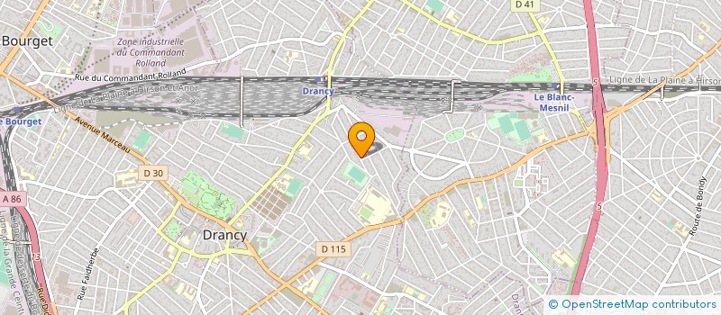 localisation de l'entreprise DSH-TCE à DRANCY