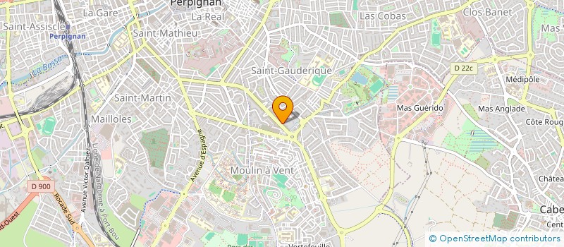 localisation de l'entreprise DSI ASSURANCES  PERPIGNAN