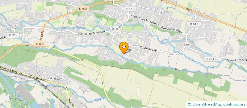 localisation de l'entreprise DSI ET DES HOMMES à IDRON