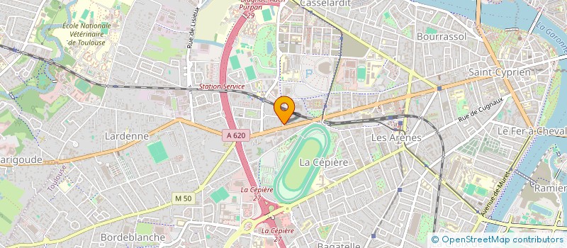 localisation de l'entreprise DSI TT à TOULOUSE