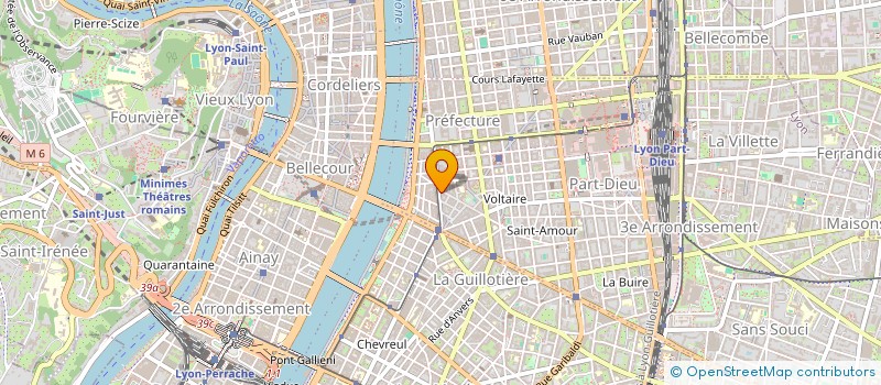 localisation de l'entreprise DSIGNERS  LYON