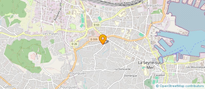 localisation de l'entreprise DSISHOP  LA SEYNE-SUR-MER