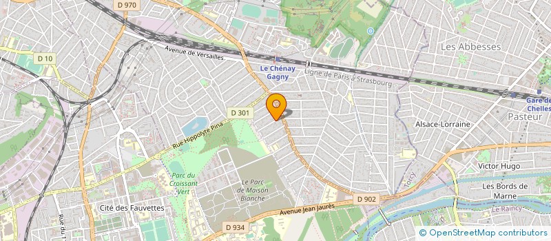 localisation de l'entreprise DSJ BATIMENT à NEUILLY-SUR-MARNE