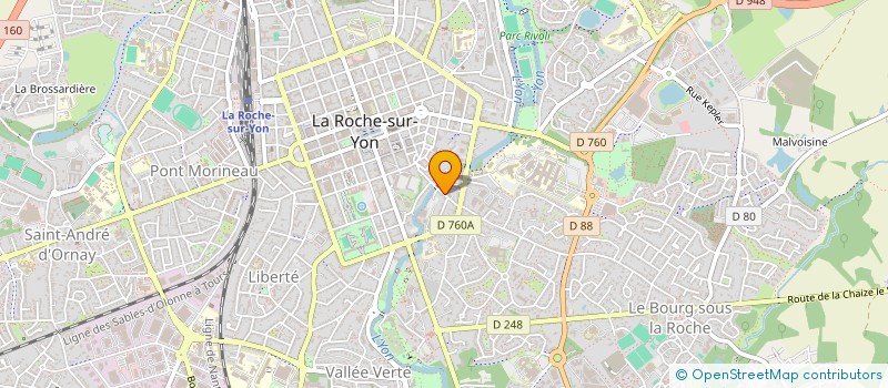 localisation de l'entreprise DSJ PLUS à LA ROCHE-SUR-YON