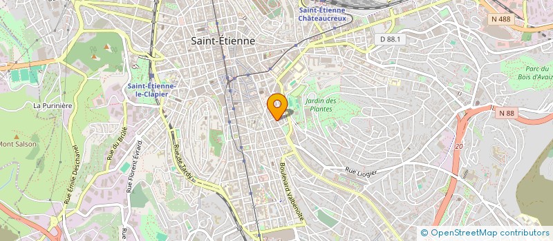 localisation de l'entreprise DSJL  SAINT-ETIENNE