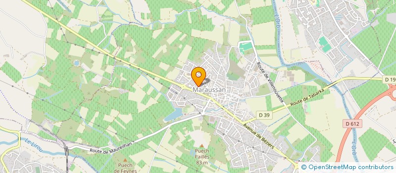 localisation de l'entreprise DSK à MARAUSSAN