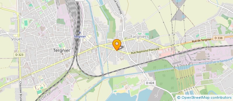 localisation de l'entreprise DSK KEBAB EXPRESS à TERGNIER