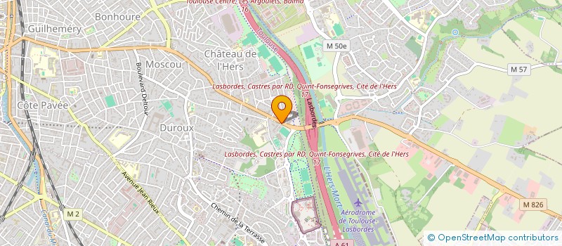 localisation de l'entreprise DSL à TOULOUSE