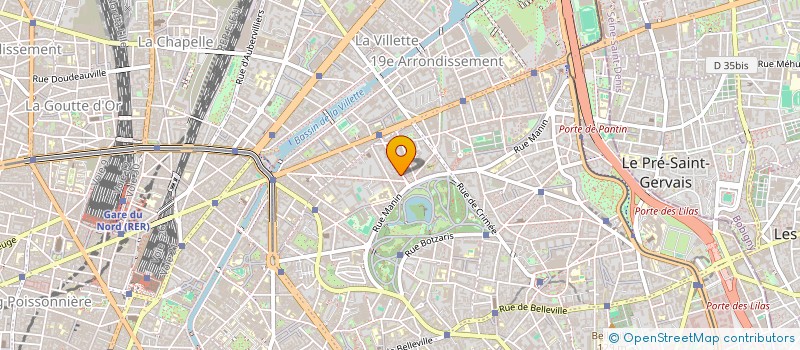 localisation de l'entreprise DSL  PARIS