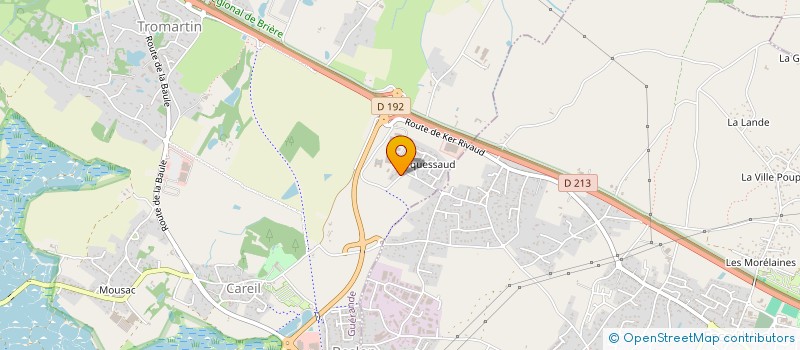 localisation de l'entreprise DSL à GUERANDE