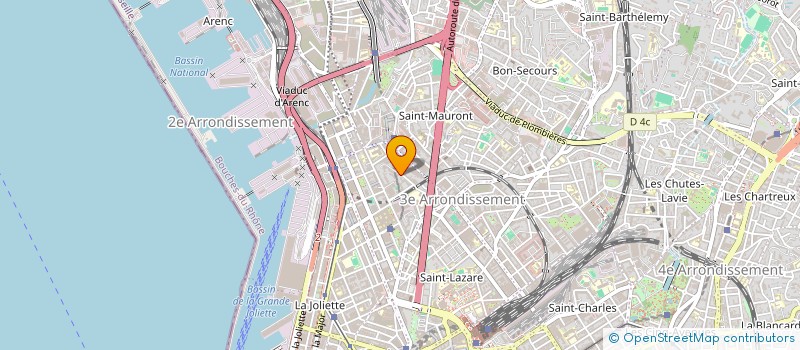 localisation de l'entreprise DSL à MARSEILLE