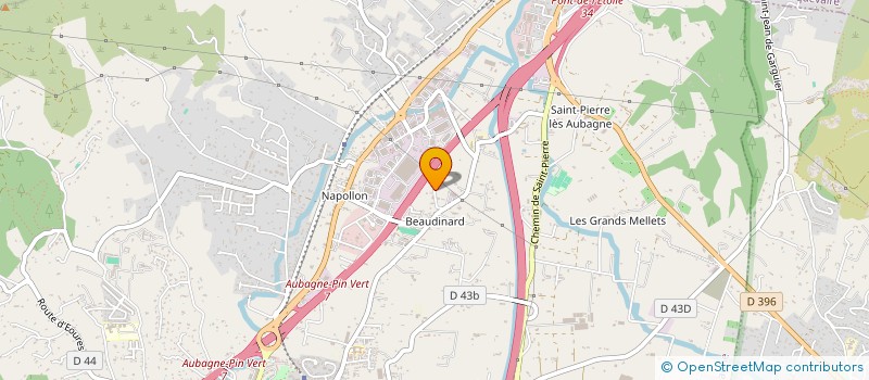 localisation de l'entreprise DSL à AUBAGNE