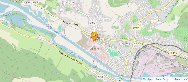 localisation de l'entreprise DSL à NEUVES-MAISONS