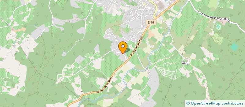 localisation de l'entreprise DSL à COGOLIN