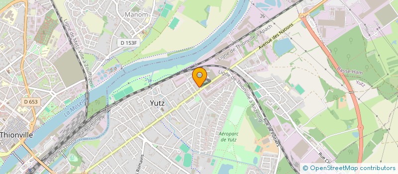 localisation de l'entreprise DSL  YUTZ