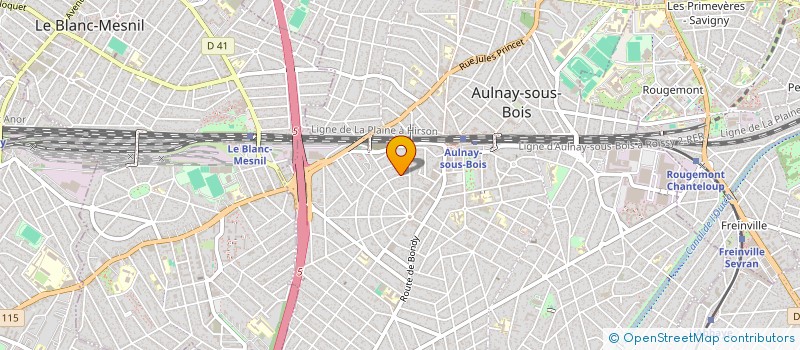 localisation de l'entreprise DSL à AULNAY-SOUS-BOIS