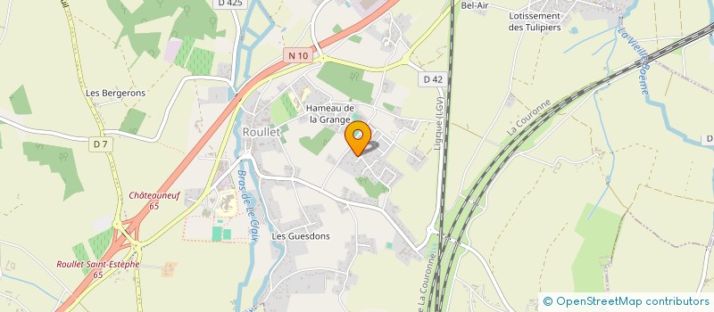 localisation de l'entreprise DSL AND CO  ROULLET-SAINT-ESTEPHE