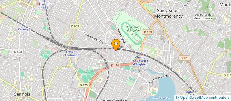 localisation de l'entreprise DSL BUSINESS à EAUBONNE