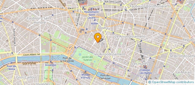 localisation de l'entreprise DSL PRESTIGE SECURITE PRIVEE à PARIS