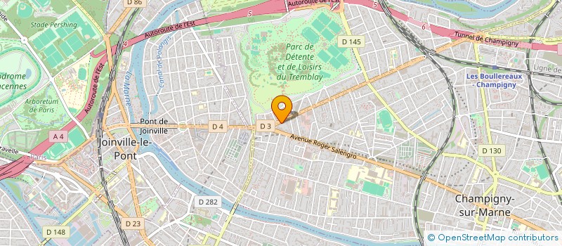 localisation de l'entreprise DSL PRO à CHAMPIGNY-SUR-MARNE
