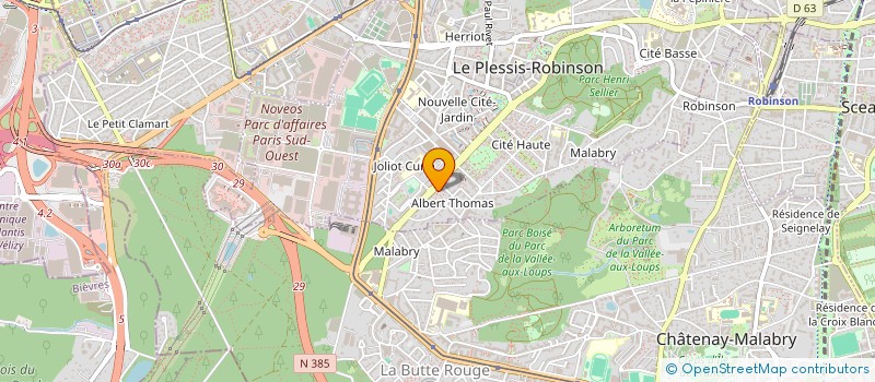 localisation de l'entreprise DSLA à LE PLESSIS-ROBINSON