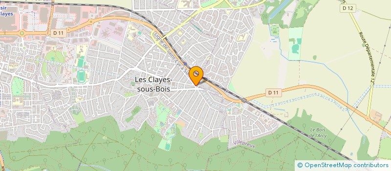 localisation de l'entreprise DSLED à LES CLAYES-SOUS-BOIS