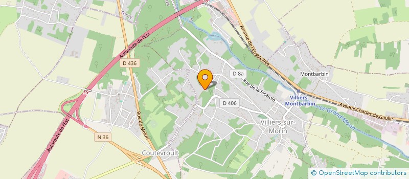 localisation de l'entreprise DSLIFT à VILLIERS-SUR-MORIN