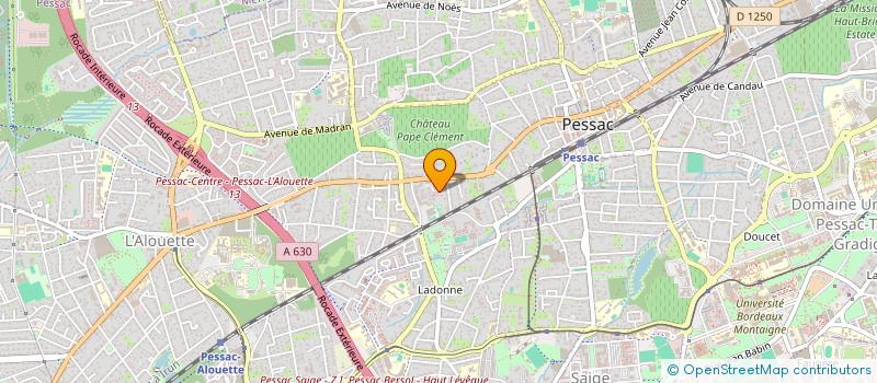 localisation de l'entreprise DSLNC  PESSAC