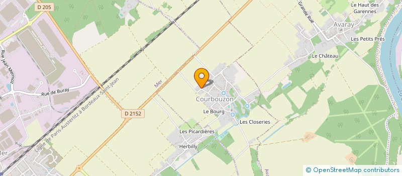 localisation de l'entreprise DSLV  COURBOUZON