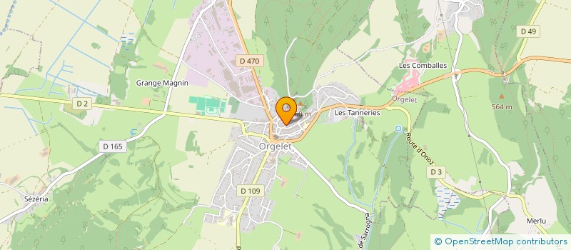 localisation de l'entreprise DSM 23  DOMPIERRE-SUR-MONT